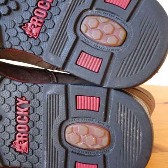 Rocky Boot Ironclad LT Mens Size 12W Wide Waterproof RKK0177 Leather Work Boots - Picture 9 of 11